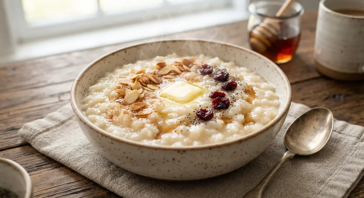 Creamy Rice Porridge (soft)